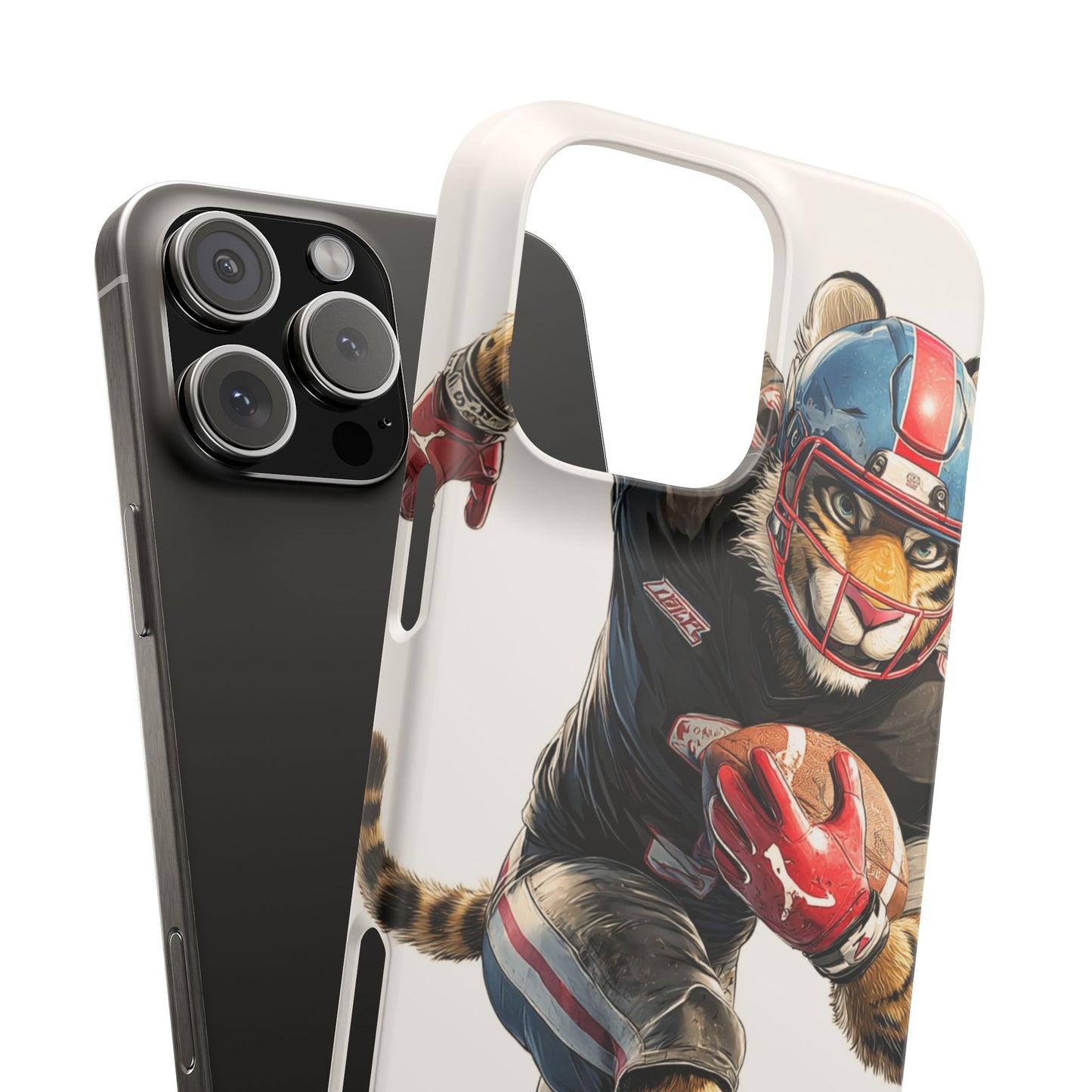 Sporty Animal Snap Cases for Phone, Unique Art, Gift for Sports Lovers, Fun Design for Gamers, iPhone Accessories