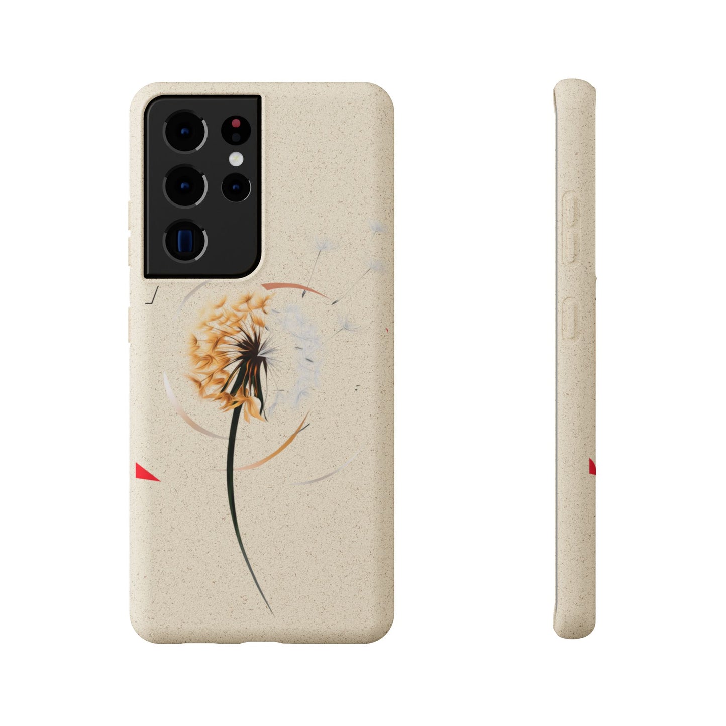 Plastic Free Eco-Friendly Phone Cases with Floral Design Sustainable Gift for Iphone and Samsungs