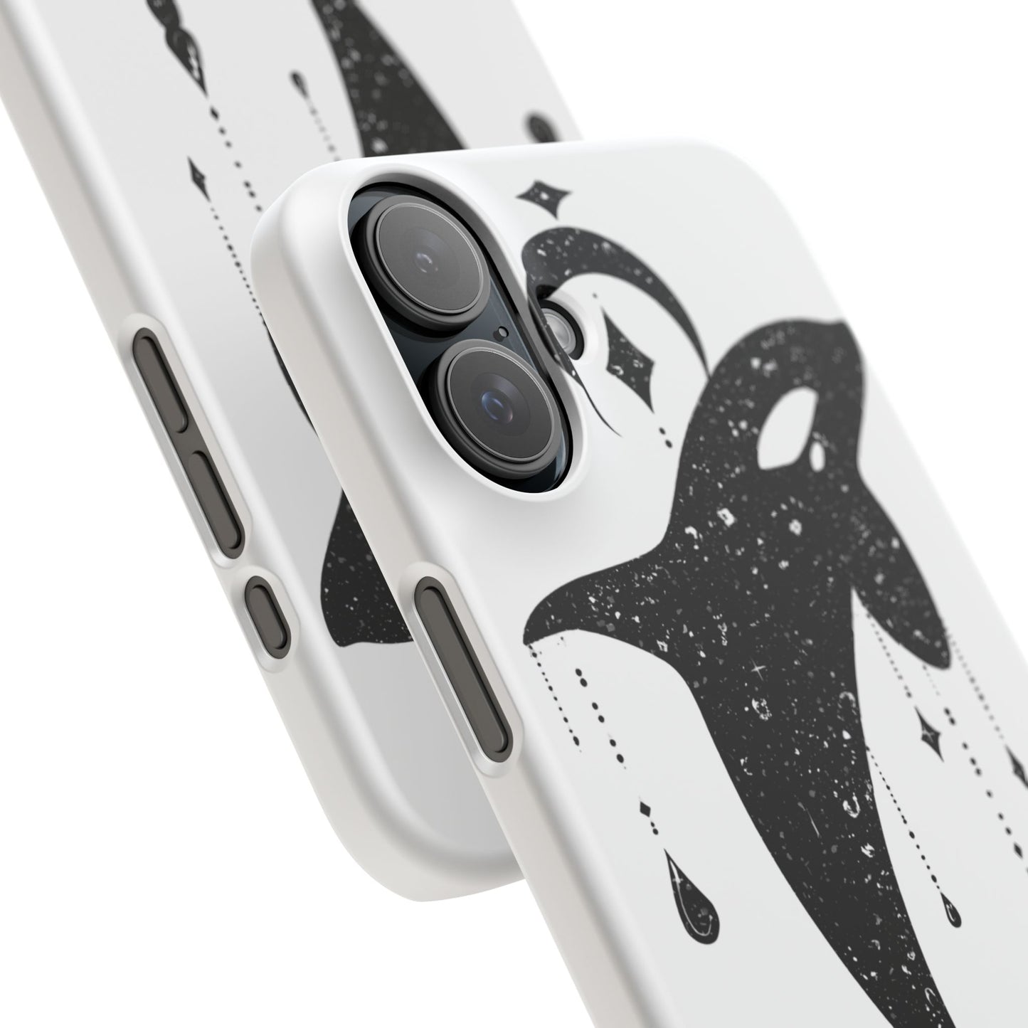 Celestial Orca Snap Case | Phone Cover, Whale Lover Gift, Cosmic Decor, Unique Art, Ocean Vibe