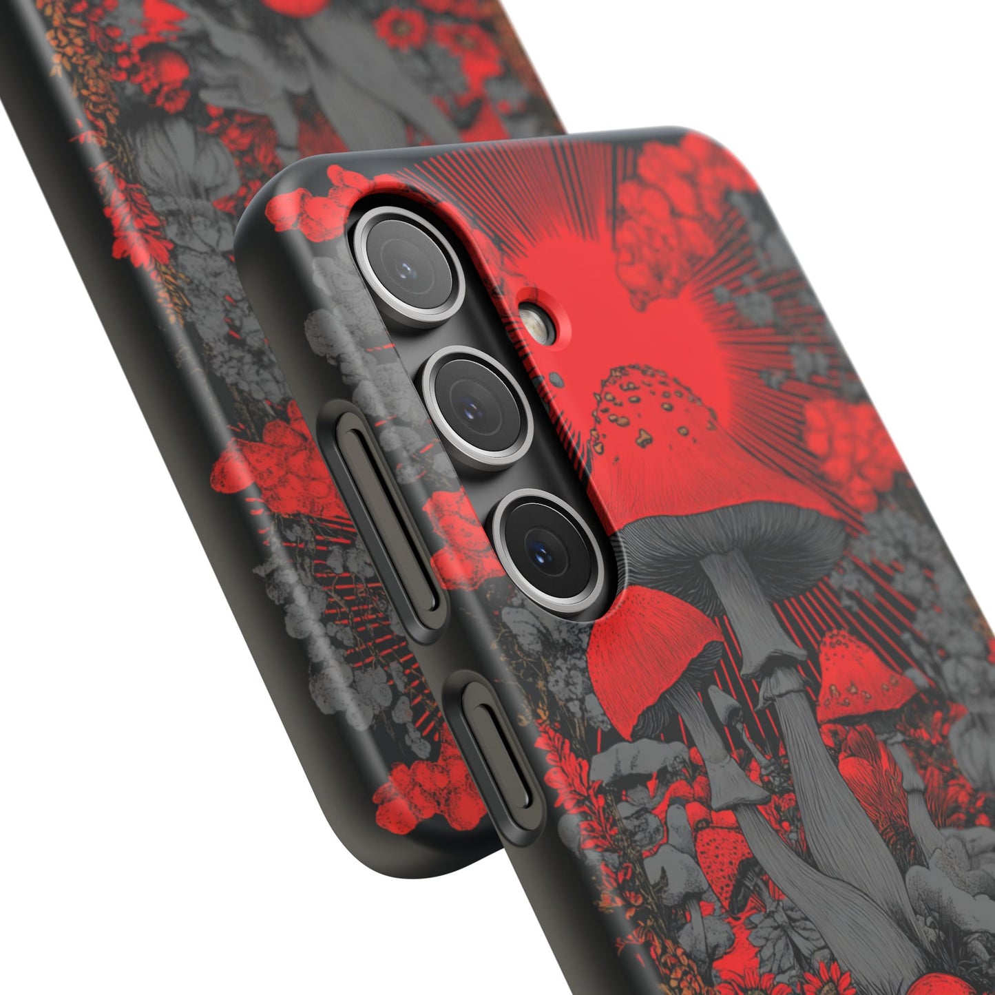 Fantasy Mushroom Snap Case Custom Phone Cover for iPhone and Samsung Mate and Glossy Avvialable