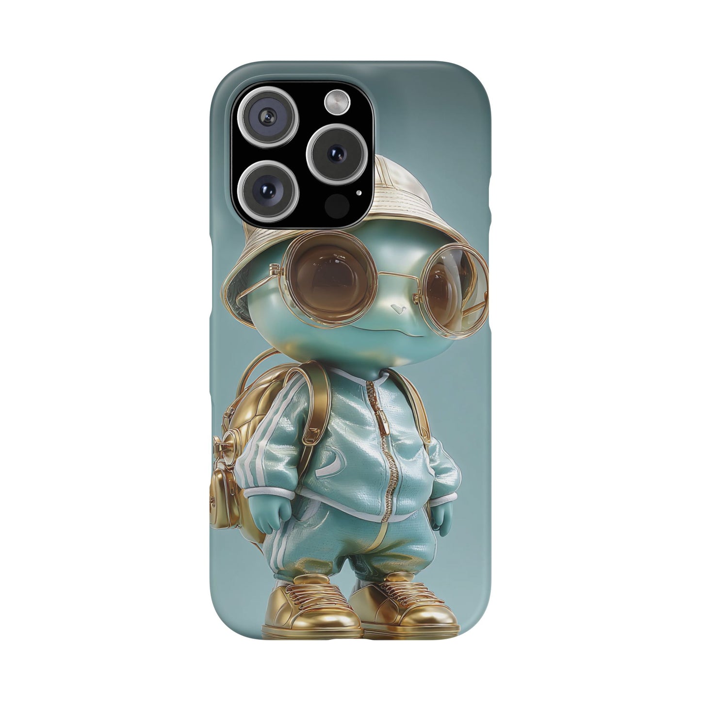 Trendy Character Snap Case for Phone, Cute Phone Cover, Gift for Kids, Cartoon Style Gadget Accessory, Fun Phone Protection
