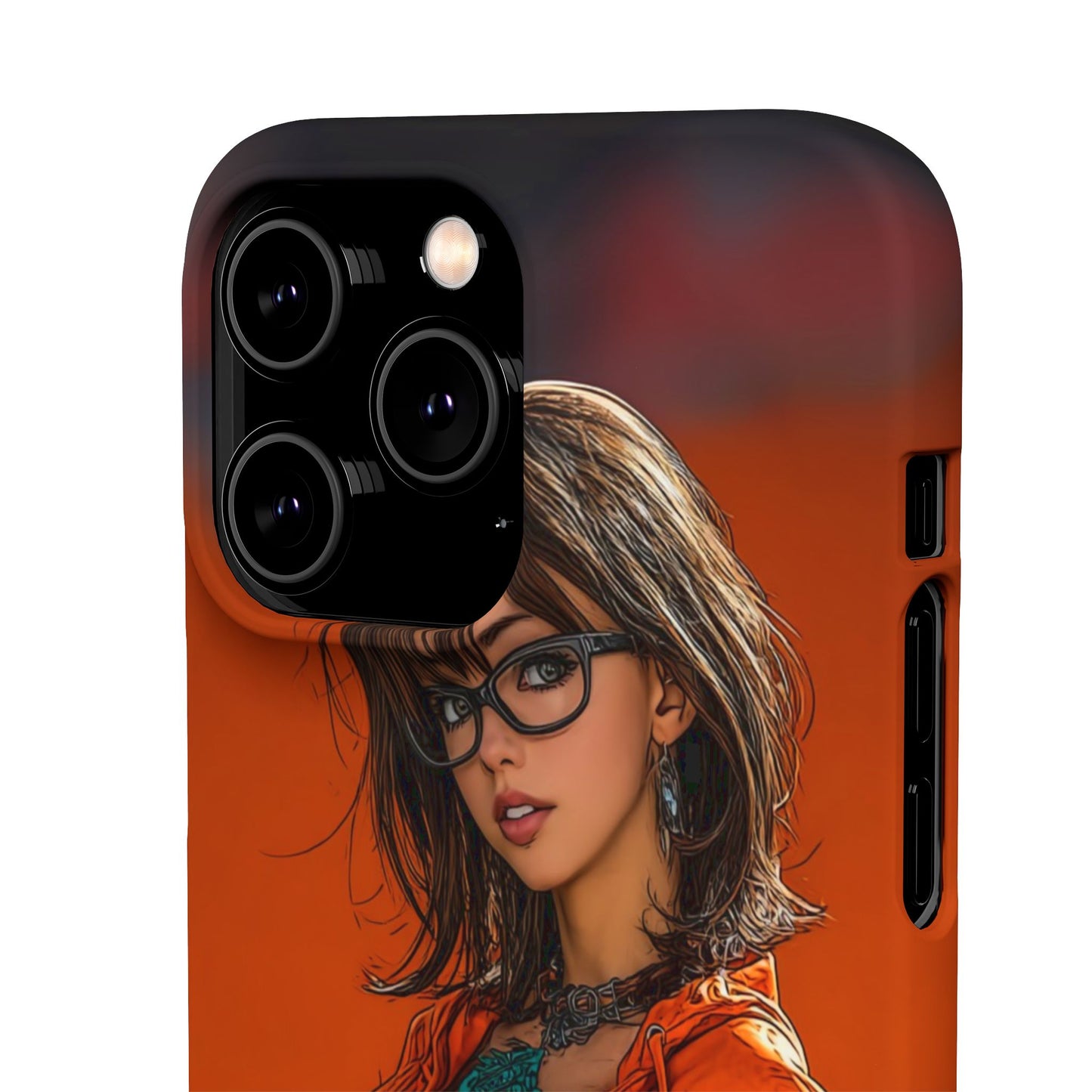 Velma Dinkley Cleveland Browns Fan Snap Cases, Phone Cover, Cartoon Style Art, Custom Case, Protective Shell