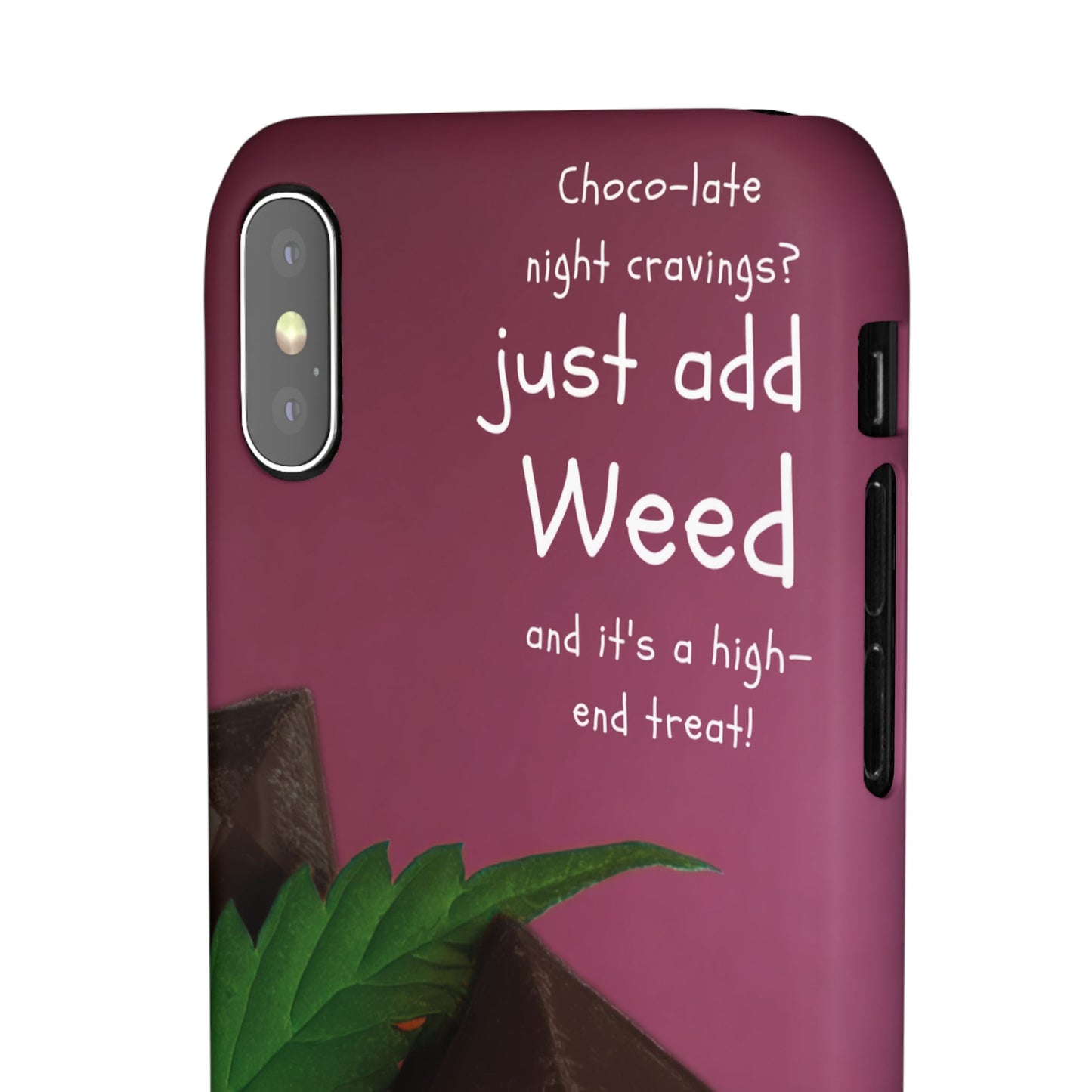 High-End Treat Snap Cases for Weed Enthusiasts Iphone and Samsung Phone Cover