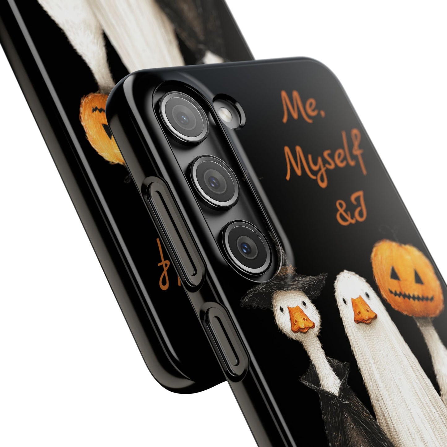 Halloween Goose Snap Case, Funny Goose Phone Case, Fall Accessories, Cute Halloween Gift, Me Myself & I Design