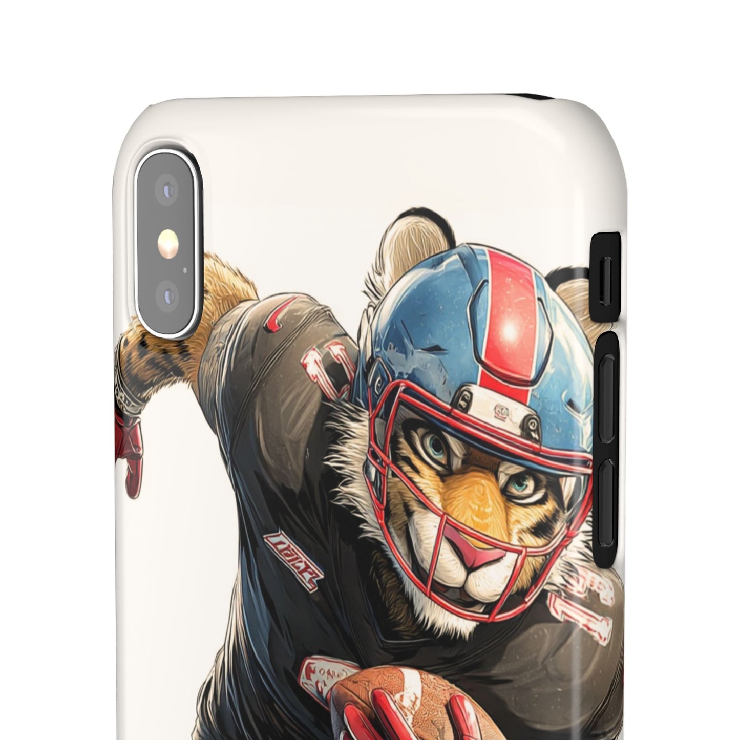 Sporty Animal Snap Cases for Phone, Unique Art, Gift for Sports Lovers, Fun Design for Gamers, iPhone Accessories