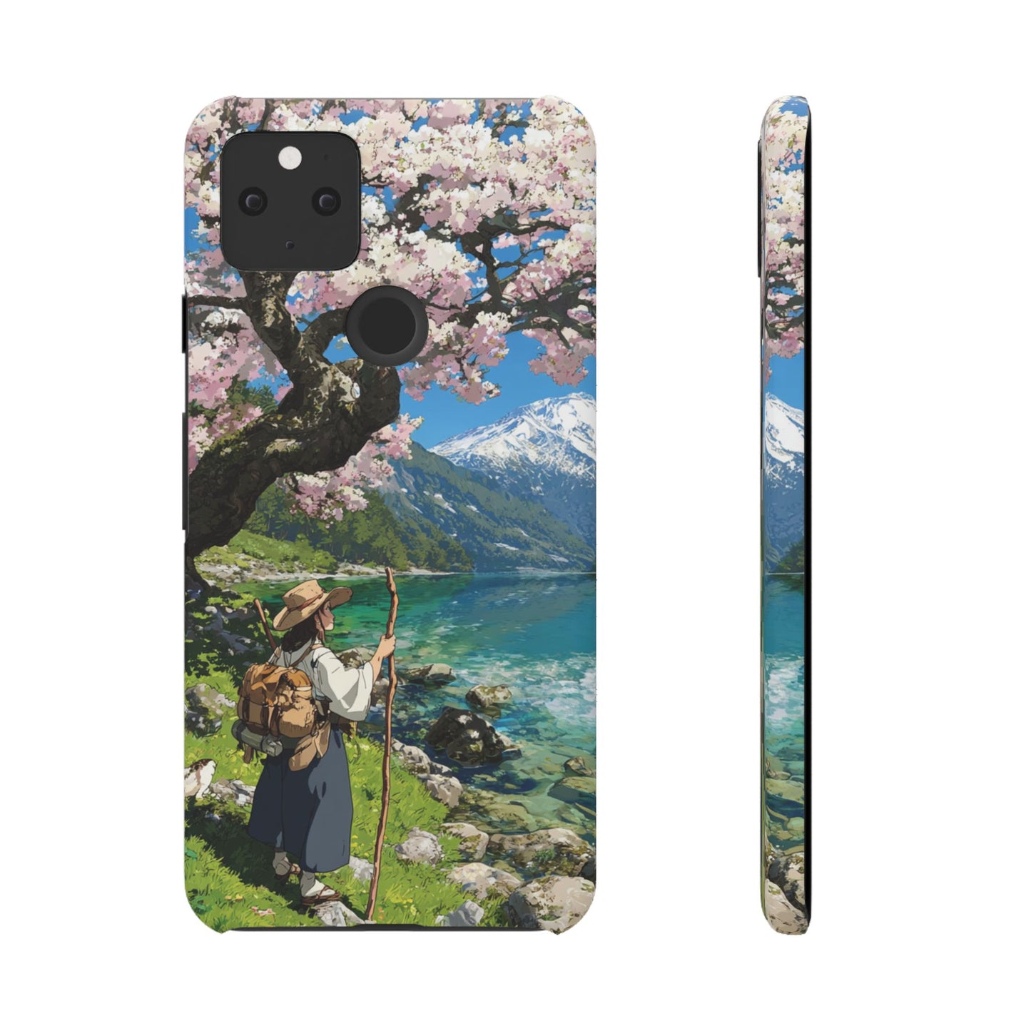 Nature-Inspired Snap Cases for Phone Protection, Floral Phone Covers, Cherry Blossom Aesthetic, Gifts for Nature Lovers, Spring Accessories