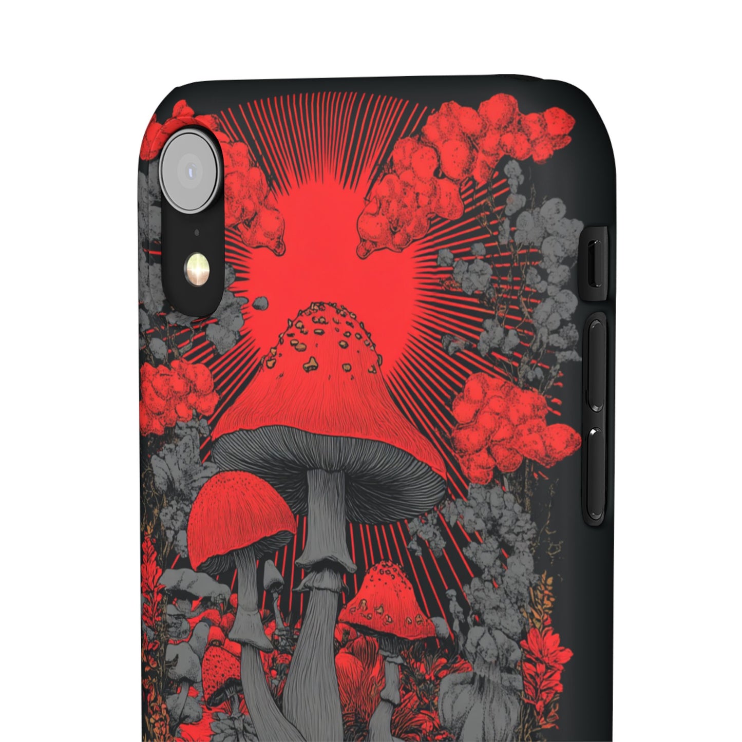 Fantasy Mushroom Snap Case Custom Phone Cover for iPhone and Samsung Mate and Glossy Avvialable