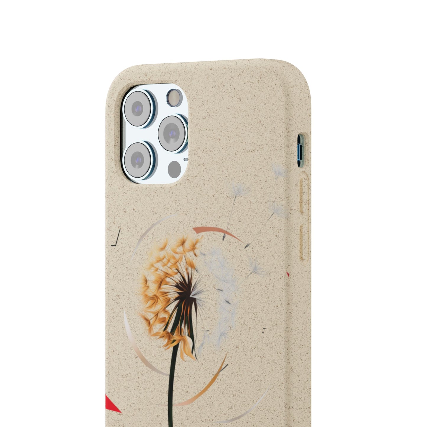 Plastic Free Eco-Friendly Phone Cases with Floral Design Sustainable Gift for Iphone and Samsungs
