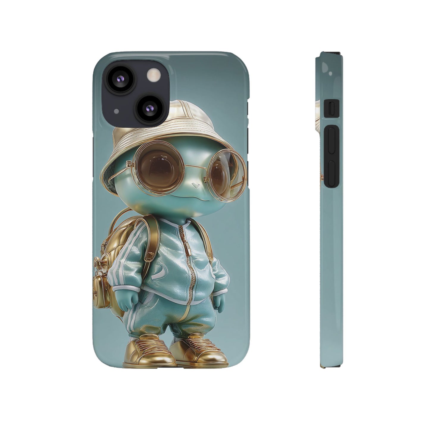 Trendy Character Snap Case for Phone, Cute Phone Cover, Gift for Kids, Cartoon Style Gadget Accessory, Fun Phone Protection