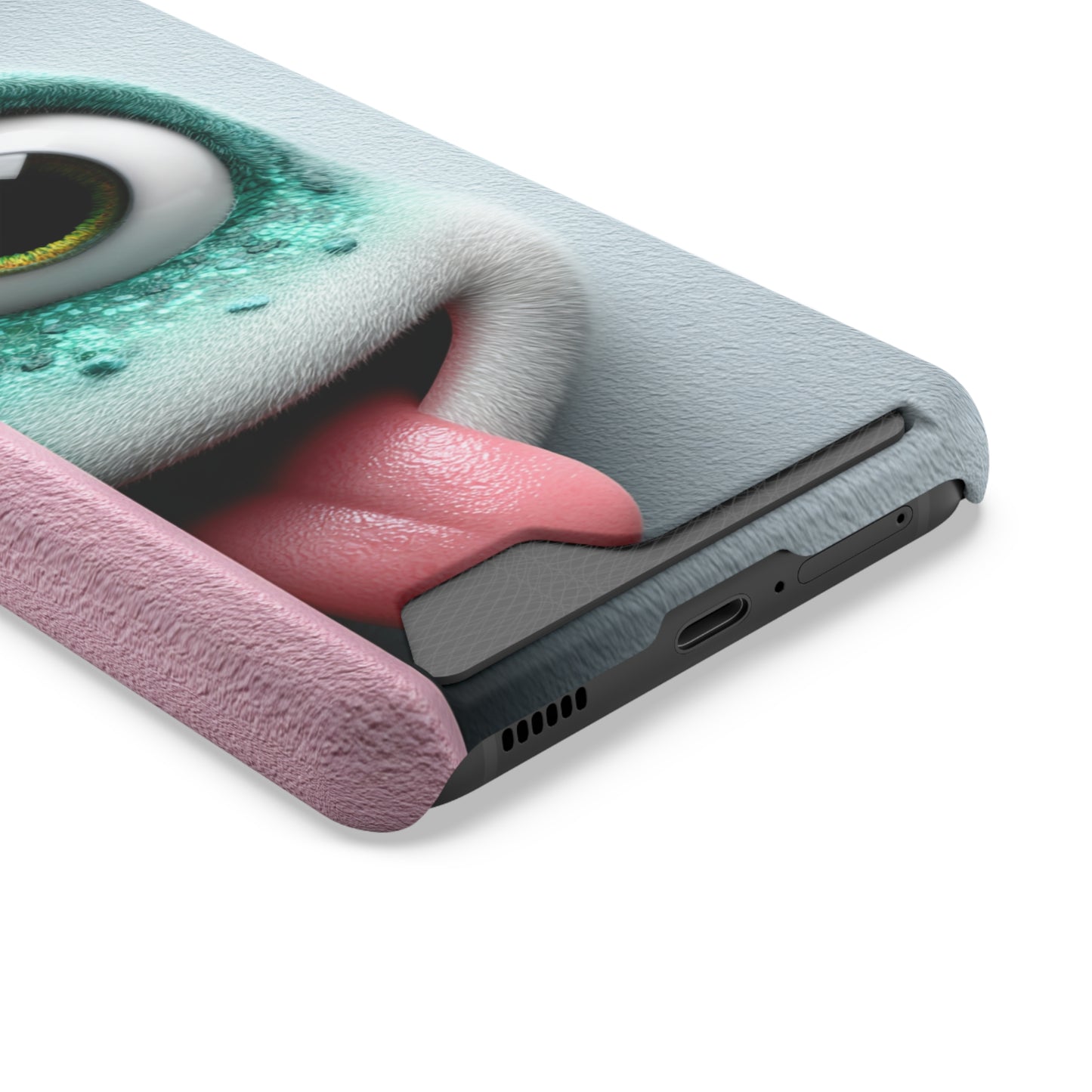 Funky Card Holder Phone Case - Whimsical Design, Cute Gift, Unique Accessories, Fun Mobile Cover, Stylish Phone Protection