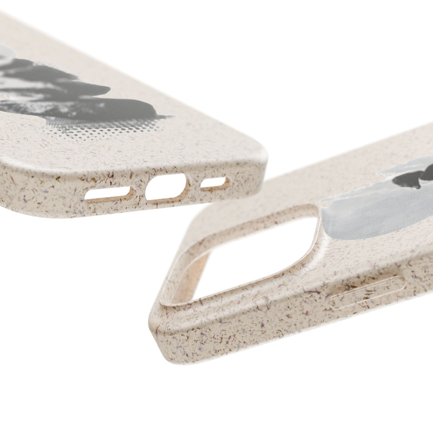 Biodegradable Plastic Free Phone Case Minimalistic Cairn Design Suitable For Iphones And Samsungs