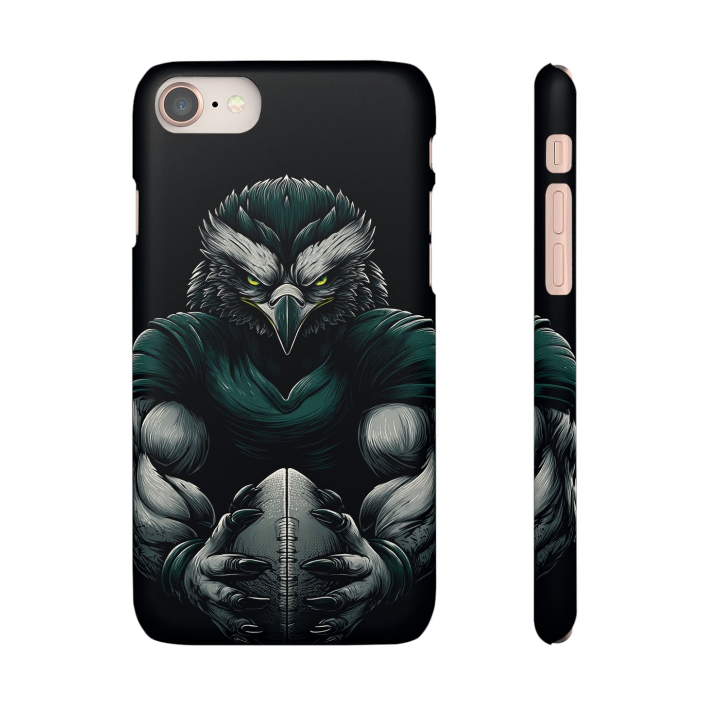Philadelphia Eagles Art Snap Case, NFL Phone Cover, Sports Fan Gift, Football Team Accessories, Protective Cell Phone Shell