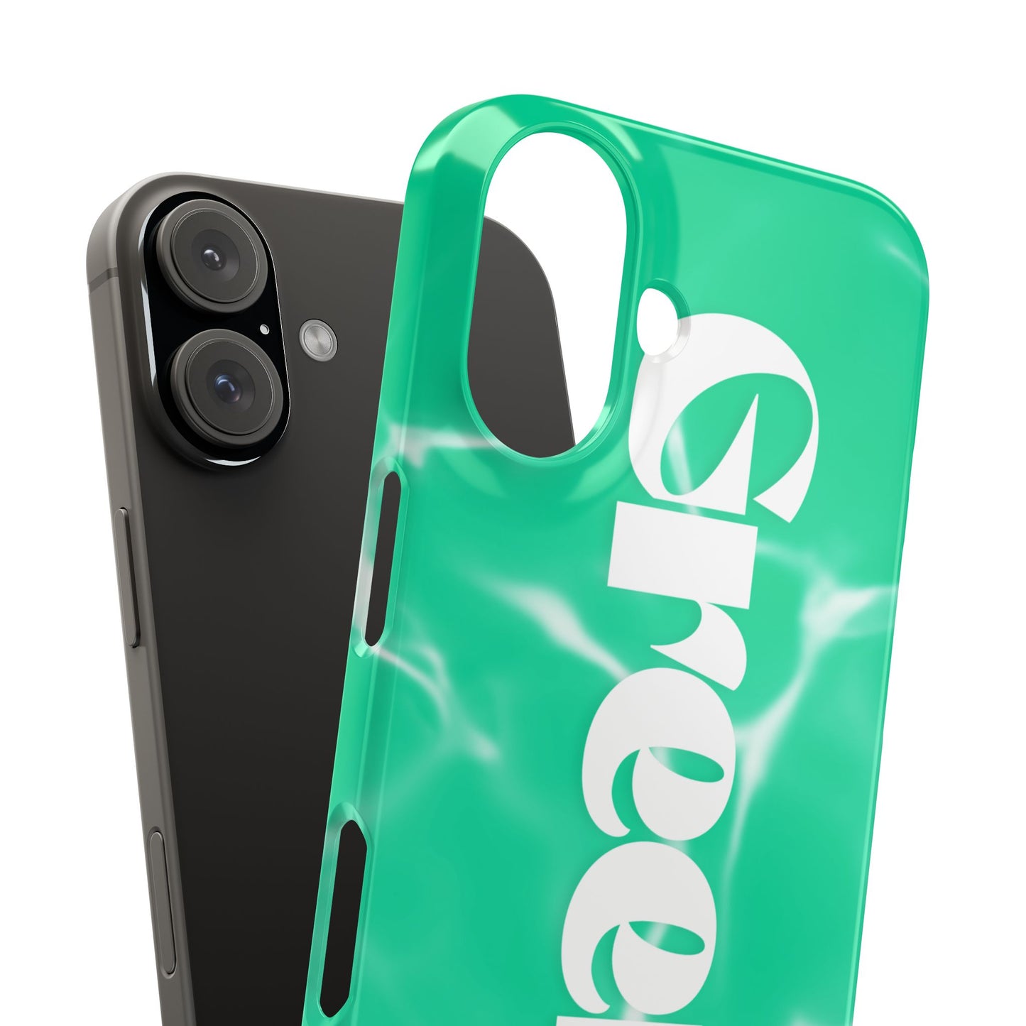 Aqua Pool Vibe Snap Case, Tropical Phone Cover, Summer Accessory, Trendy Gift for Friends, Beach Lover's Essential