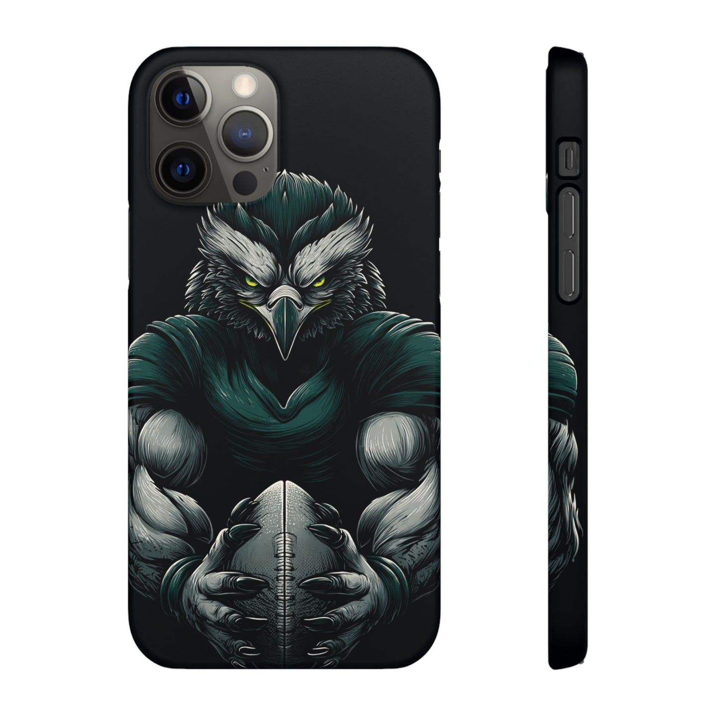 Philadelphia Eagles Art Snap Case, NFL Phone Cover, Sports Fan Gift, Football Team Accessories, Protective Cell Phone Shell