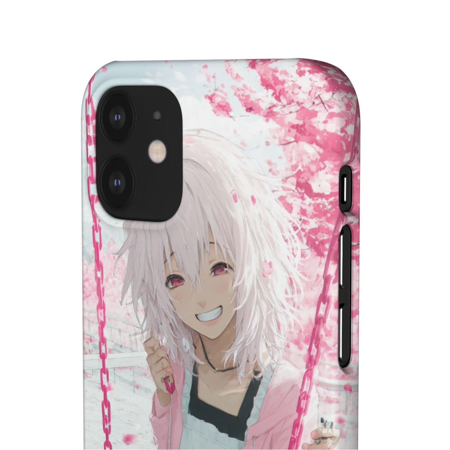 Anime Character Snap Cases for Phone, Cute Aesthetic Phone Cover, Gifts for Otaku, Floral Design, Unique Phone Cases