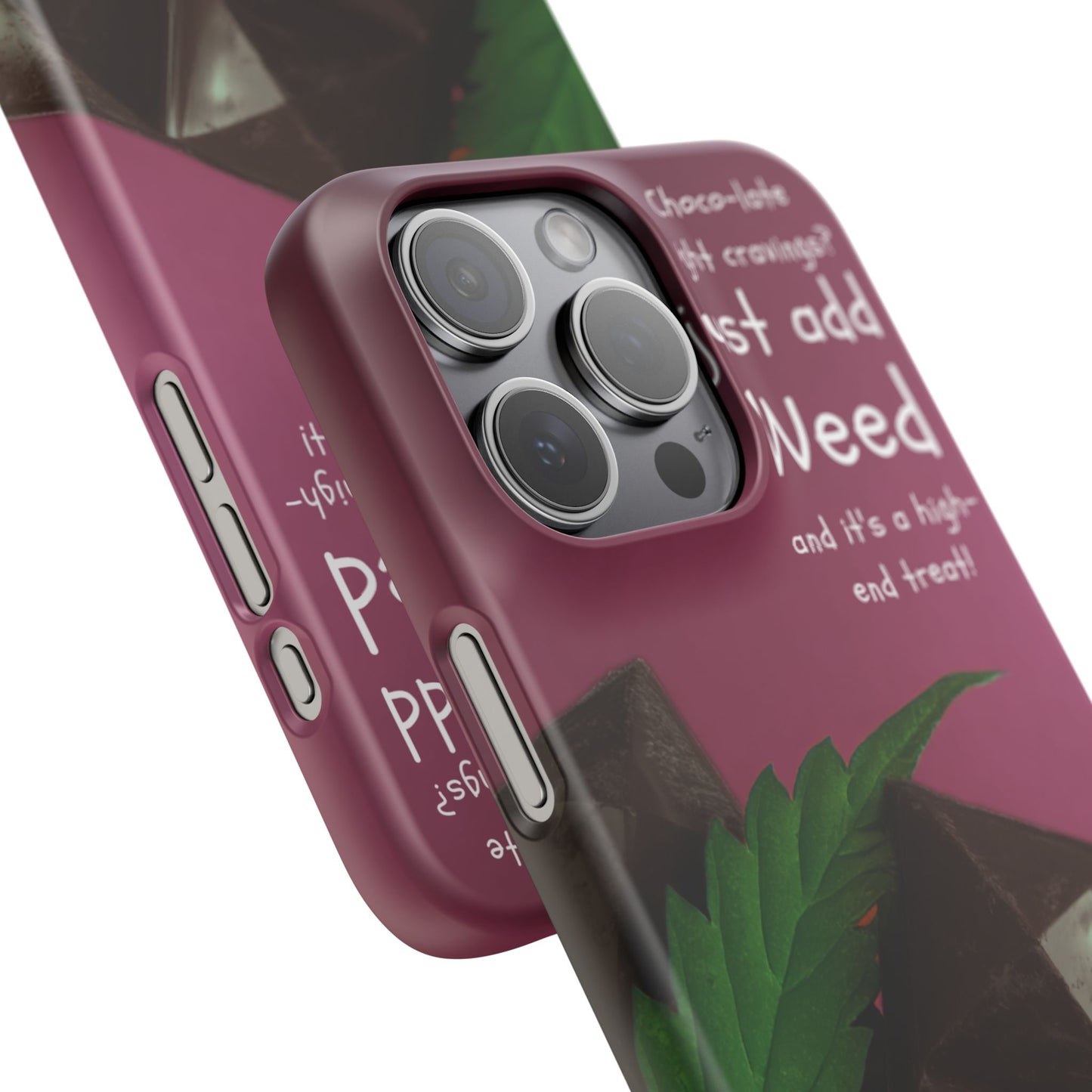 High-End Treat Snap Cases for Weed Enthusiasts Iphone and Samsung Phone Cover