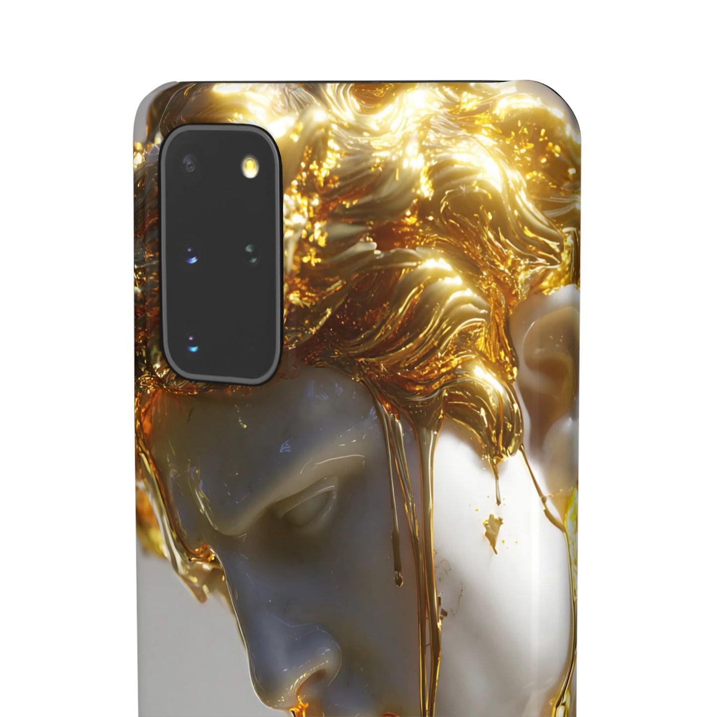 Gold Goddess Art Snap Case, Artistic Phone Cover, Unique Phone Accessory, Gift for Art Lovers, Stylish Protection