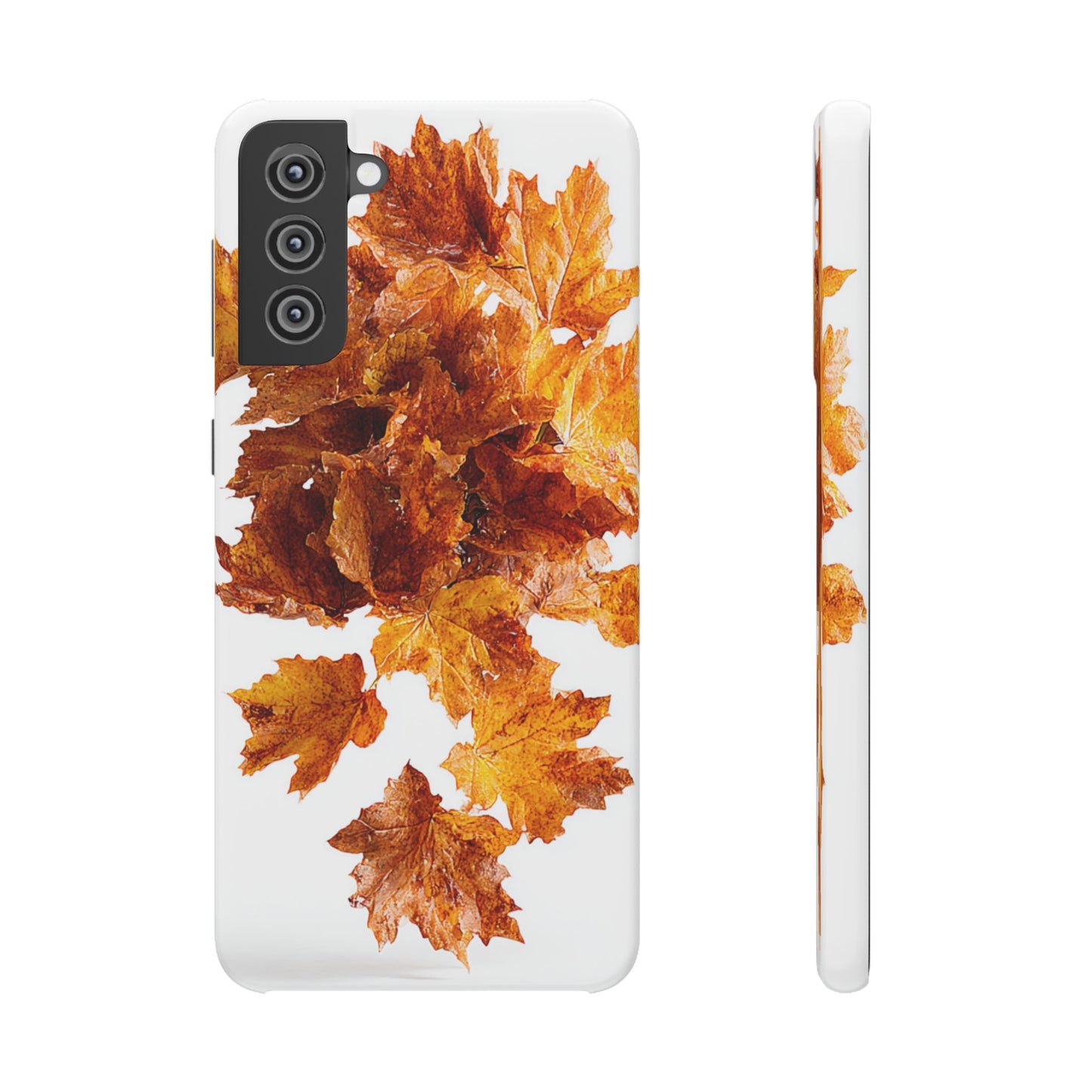 Autumn Leaf Phone Case | Fall Snap Cases, Phone Accessories, Nature Lover Gift, Seasonal Decor, Cozy Fall Vibes