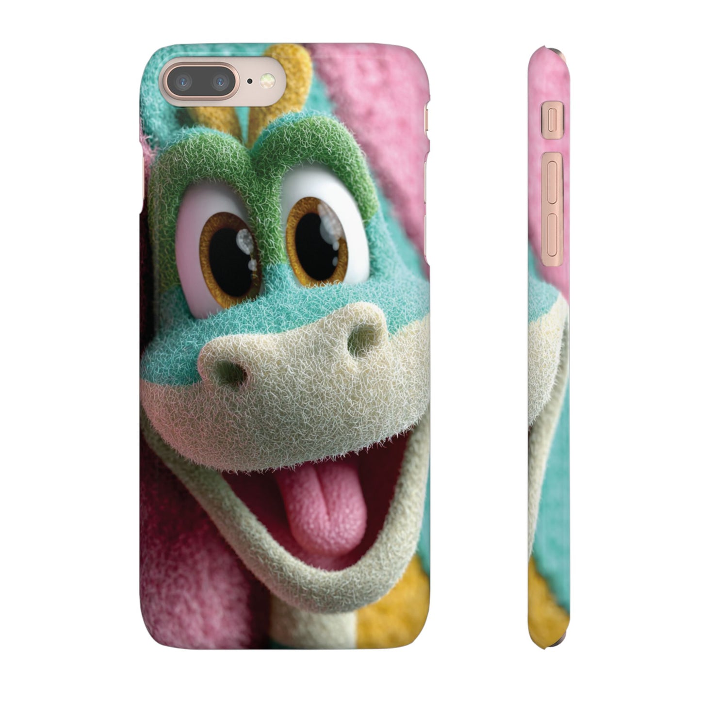 Fun Dino Snap Case for Kids | Cute Phone Cover | Colorful Mobile Accessory | Birthday Gift | Child's Tech Style