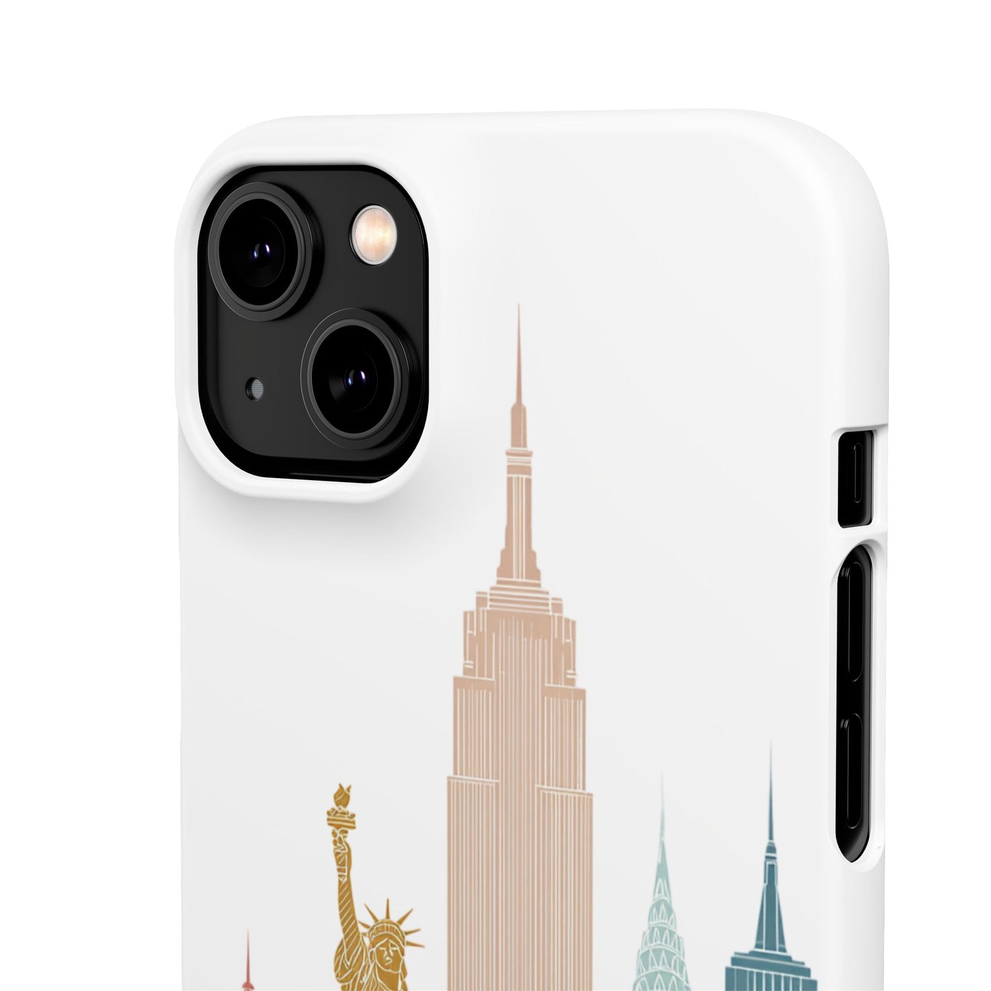 Stylish New York Snap Case, Urban Phone Cover, Cityscape Phone Case, Gift for Travelers, Trendy Protective Case
