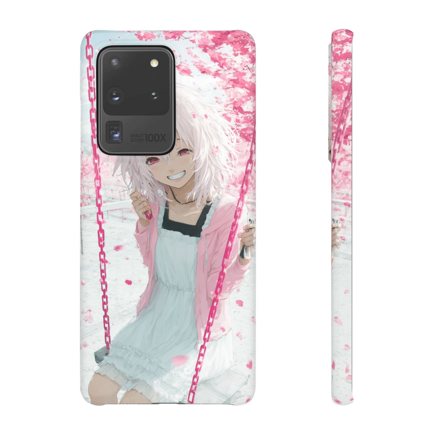 Anime Character Snap Cases for Phone, Cute Aesthetic Phone Cover, Gifts for Otaku, Floral Design, Unique Phone Cases