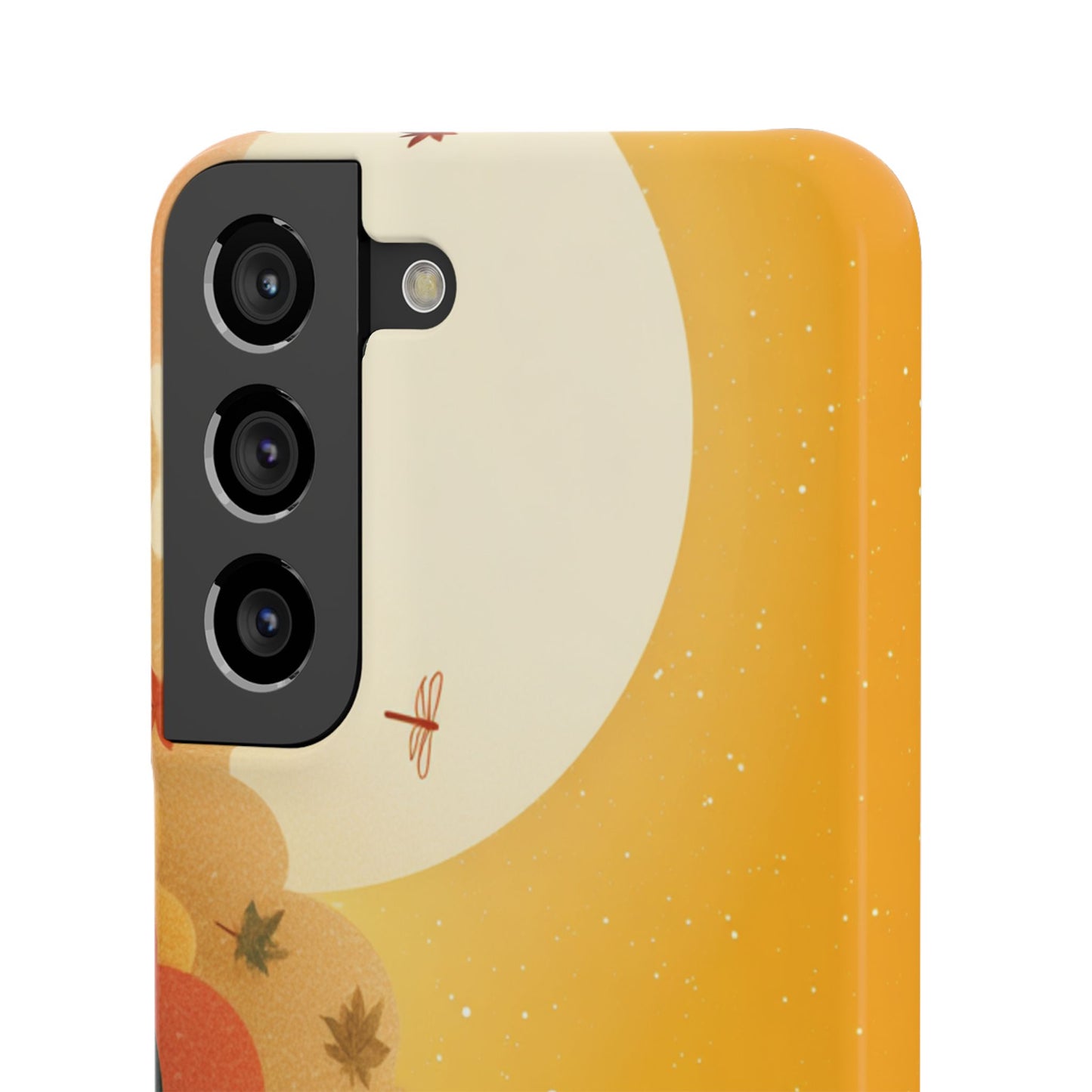 Autumn Sunset Snap Case, Fall Phone Cover, Nature-Themed Accessory, Gift for Her, Seasonal Aesthetic