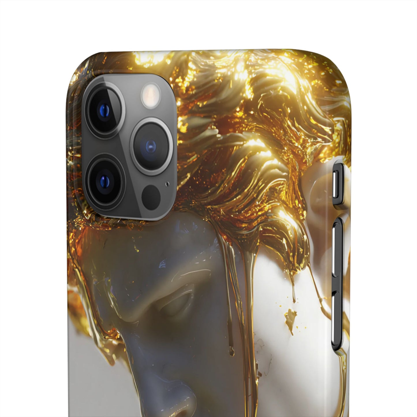 Gold Goddess Art Snap Case, Artistic Phone Cover, Unique Phone Accessory, Gift for Art Lovers, Stylish Protection