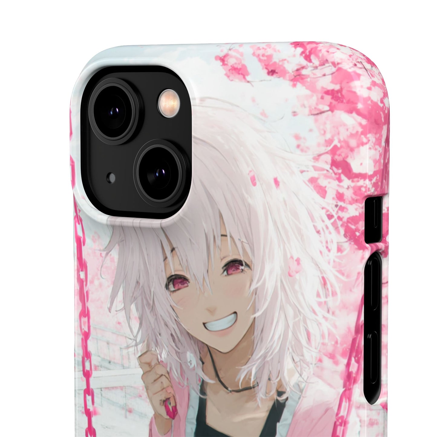 Anime Character Snap Cases for Phone, Cute Aesthetic Phone Cover, Gifts for Otaku, Floral Design, Unique Phone Cases