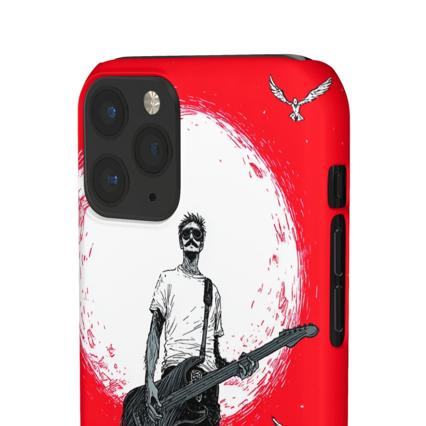 Rock & Roll Snap Cases - Music Lover's Phone Protection, Edgy Art, Gift for Guitarists, Cool Accessory for Teens