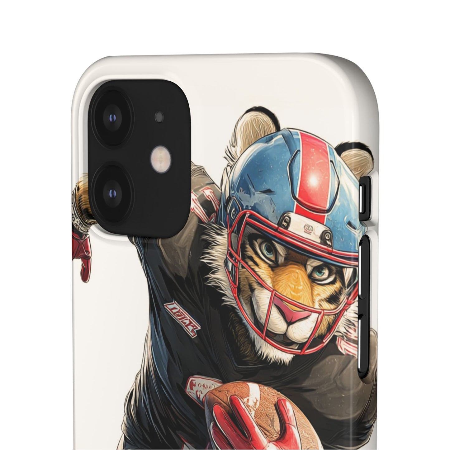 Sporty Animal Snap Cases for Phone, Unique Art, Gift for Sports Lovers, Fun Design for Gamers, iPhone Accessories
