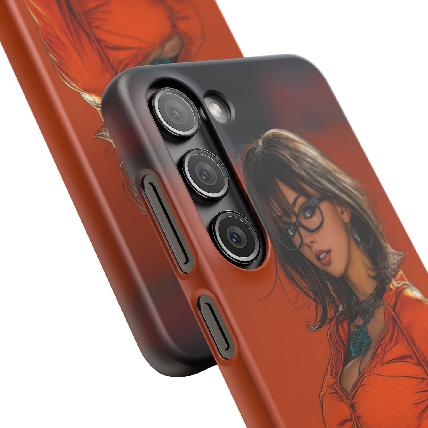 Velma Dinkley Cleveland Browns Fan Snap Cases, Phone Cover, Cartoon Style Art, Custom Case, Protective Shell