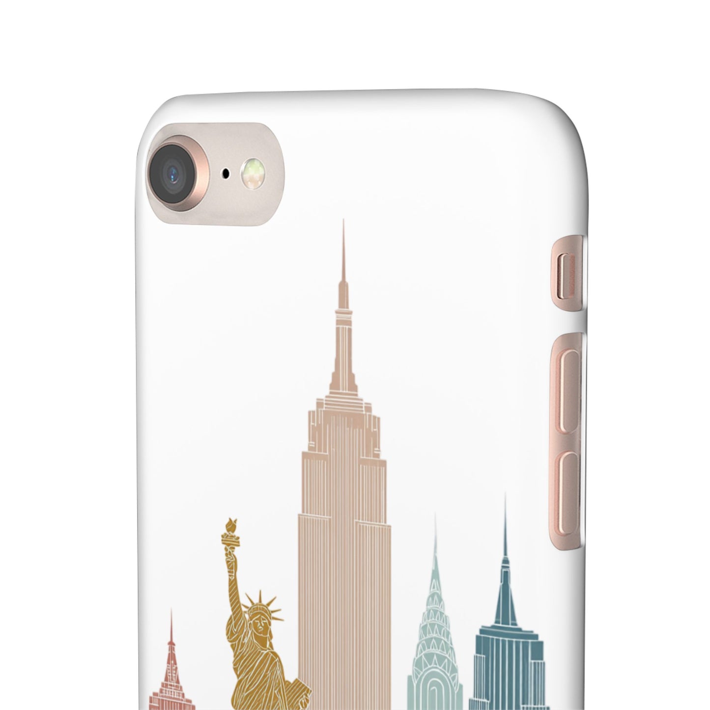 Stylish New York Snap Case, Urban Phone Cover, Cityscape Phone Case, Gift for Travelers, Trendy Protective Case