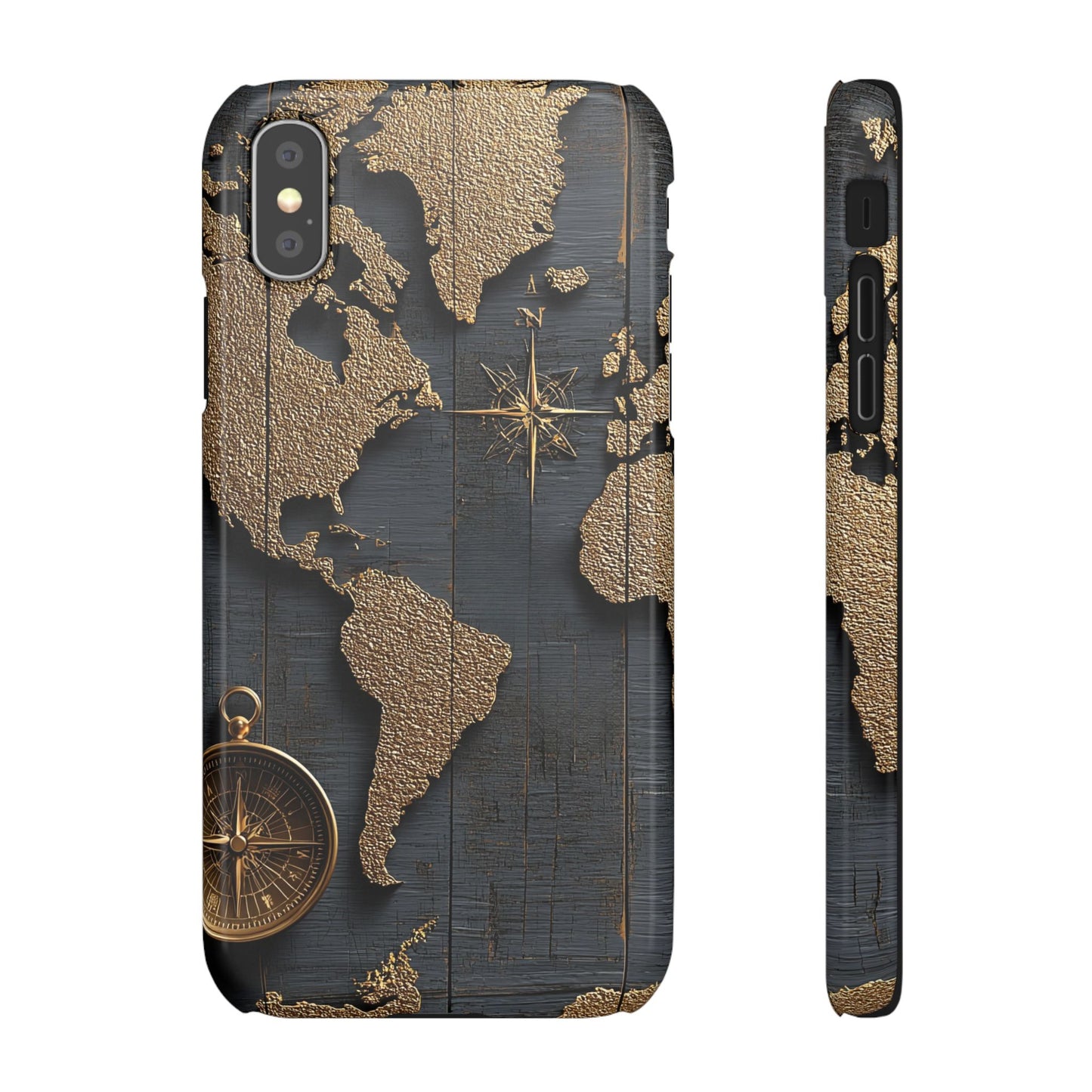Vintage World Map Snap Cases - Travel Lover Gift, Phone Protection, Unique Phone Cover, Adventure Accessories