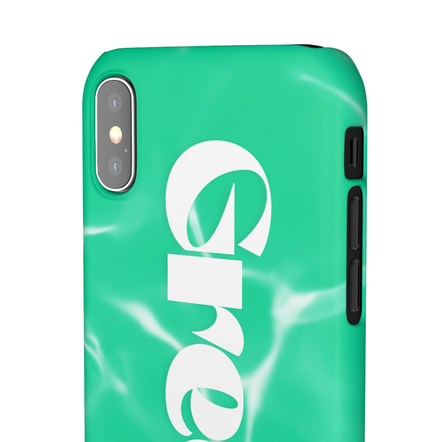 Aqua Pool Vibe Snap Case, Tropical Phone Cover, Summer Accessory, Trendy Gift for Friends, Beach Lover's Essential