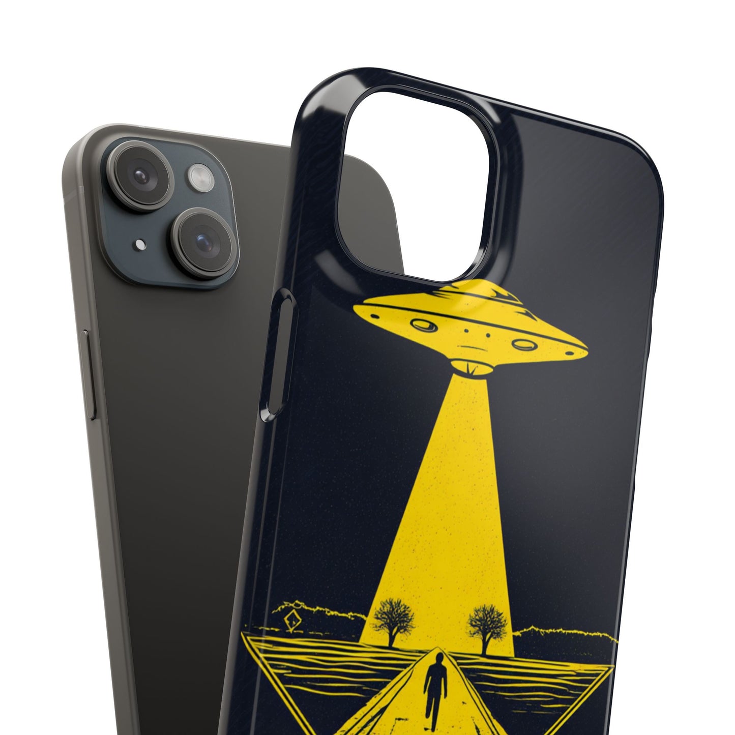 UFO Phone Case - Cosmic Alien Design, Cell Phone Cover, Sci-Fi Accessory, Gift for Space Lovers, Unique Tech Gear