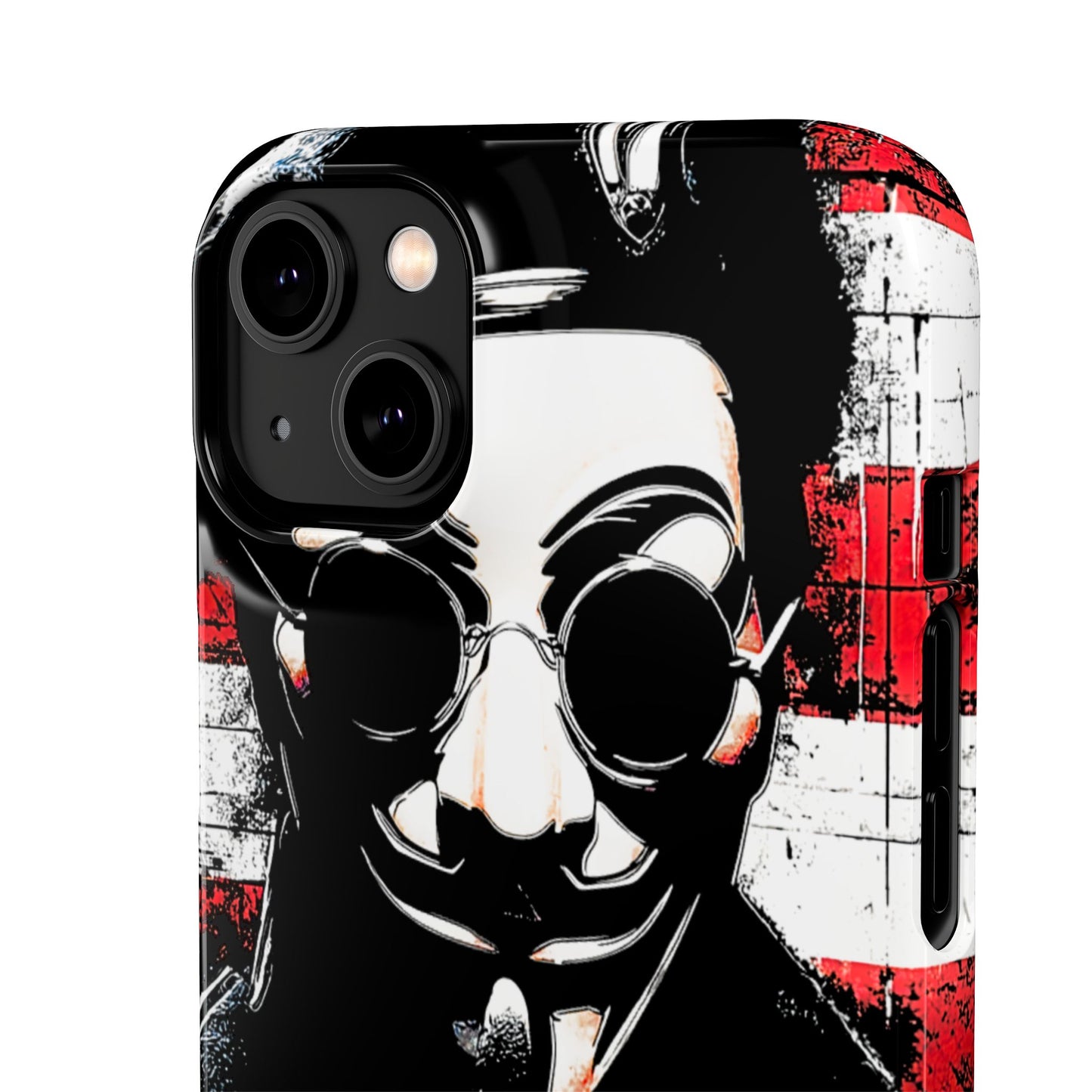 Anonimous & Guy Fawkes Art Snap Case and Protective Phone Cover For iPhone and Samsung
