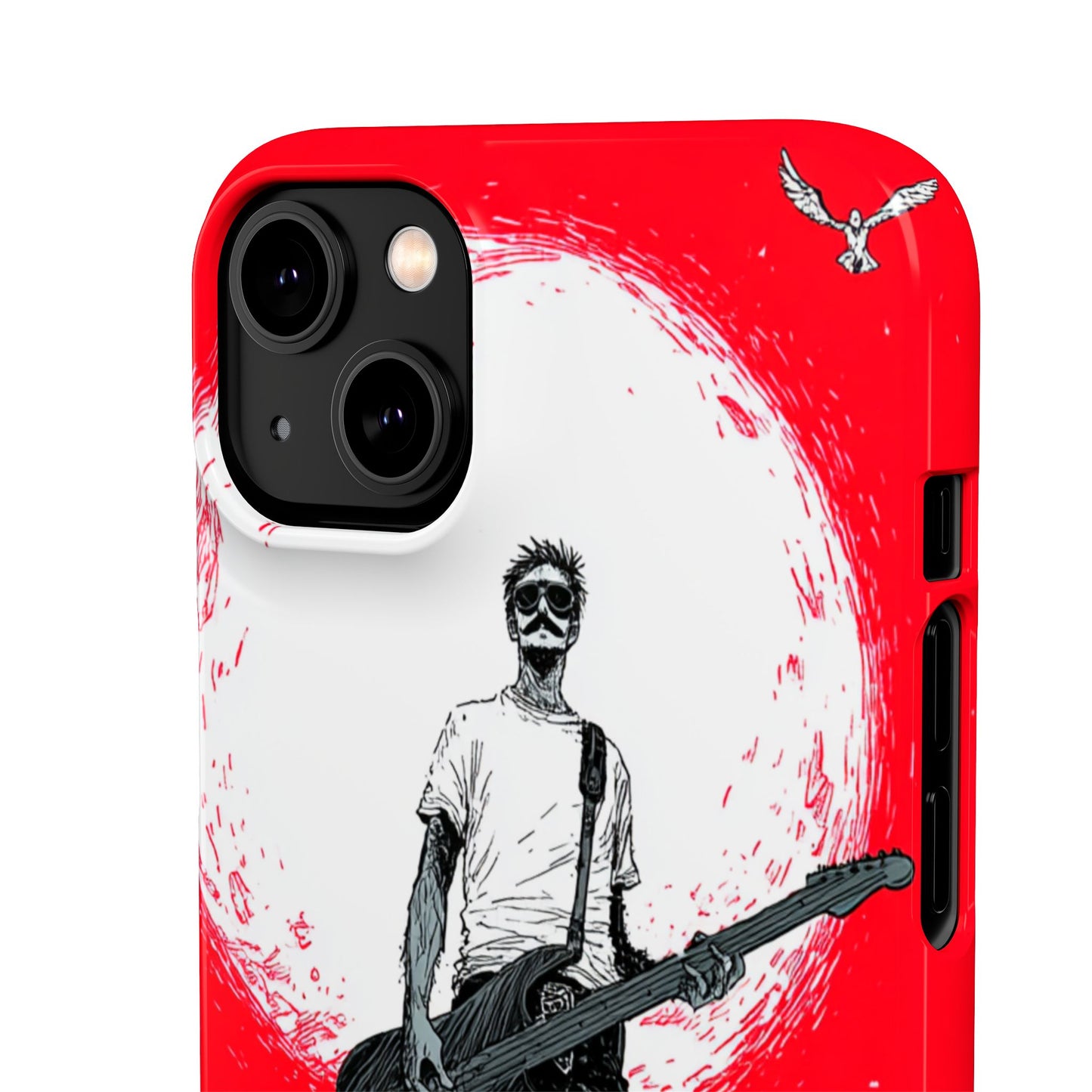 Rock & Roll Snap Cases - Music Lover's Phone Protection, Edgy Art, Gift for Guitarists, Cool Accessory for Teens
