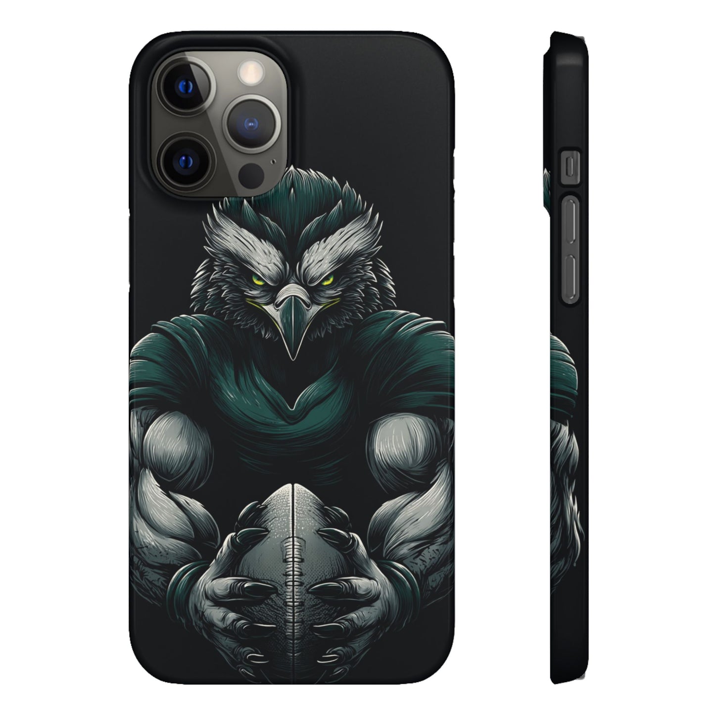 Philadelphia Eagles Art Snap Case, NFL Phone Cover, Sports Fan Gift, Football Team Accessories, Protective Cell Phone Shell