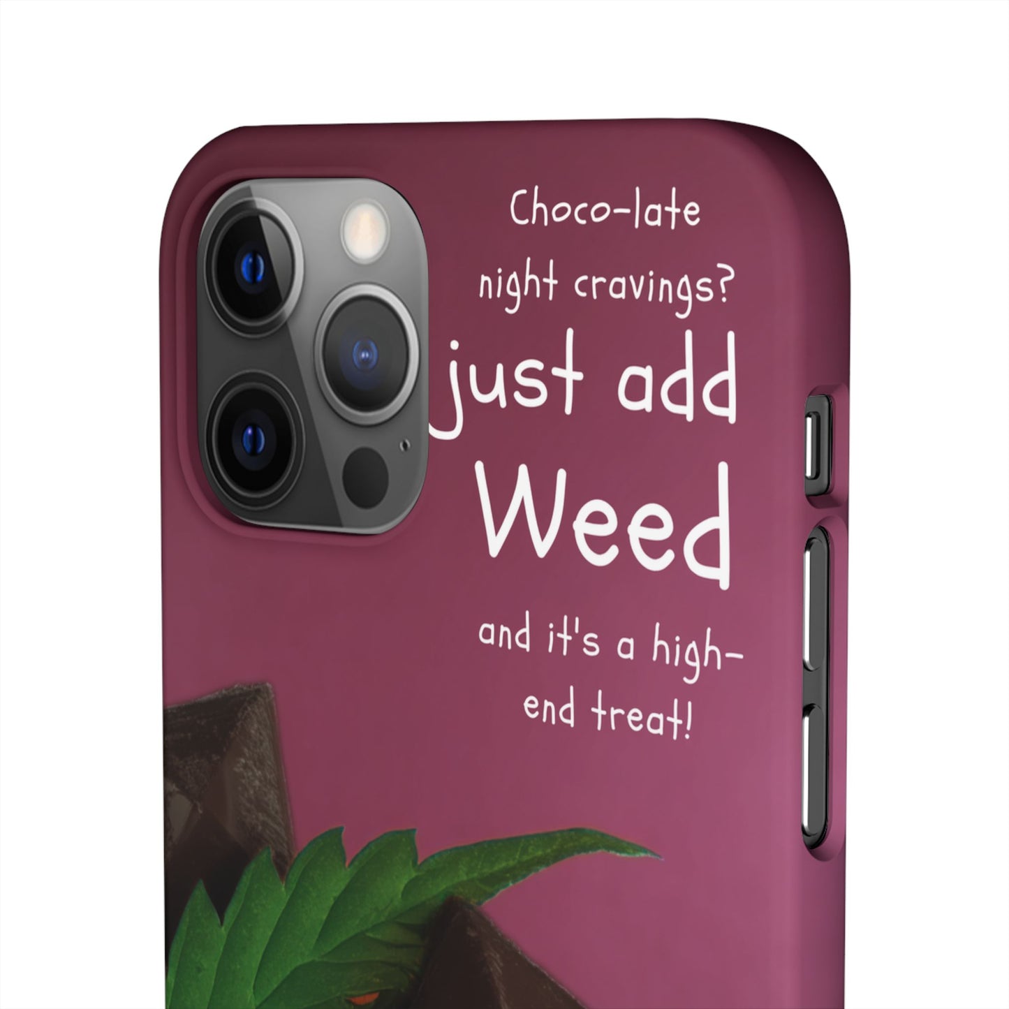 High-End Treat Snap Cases for Weed Enthusiasts Iphone and Samsung Phone Cover