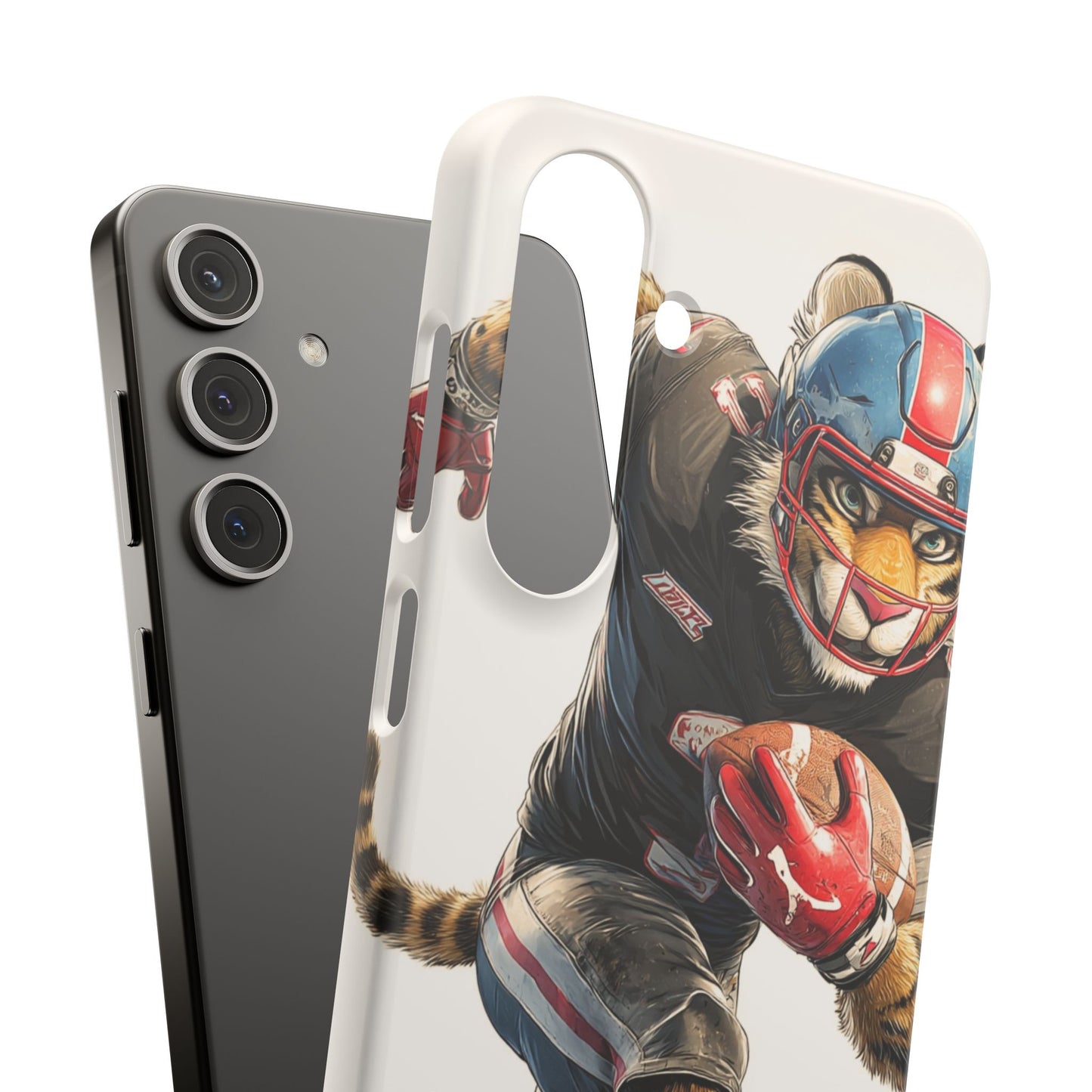 Sporty Animal Snap Cases for Phone, Unique Art, Gift for Sports Lovers, Fun Design for Gamers, iPhone Accessories
