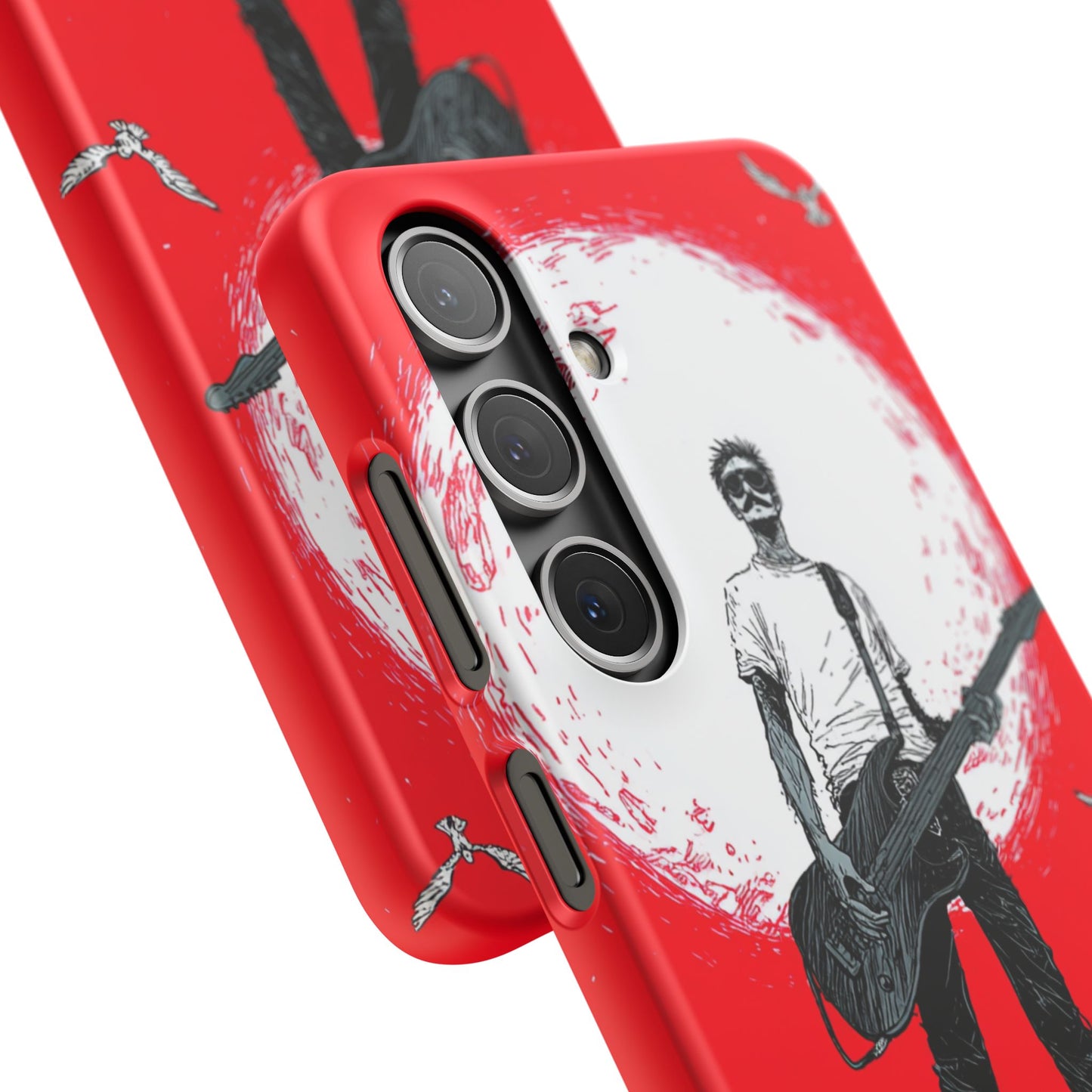 Rock & Roll Snap Cases - Music Lover's Phone Protection, Edgy Art, Gift for Guitarists, Cool Accessory for Teens