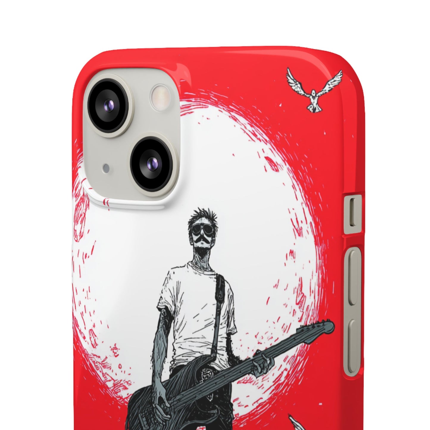 Rock & Roll Snap Cases - Music Lover's Phone Protection, Edgy Art, Gift for Guitarists, Cool Accessory for Teens