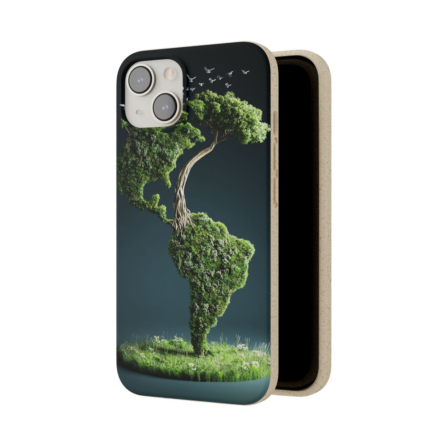 Eco-Friendly Phone Case | Biodegradable Cases for Nature Lovers, Sustainable Gift, Earth Day, Green Living, Eco-Conscious