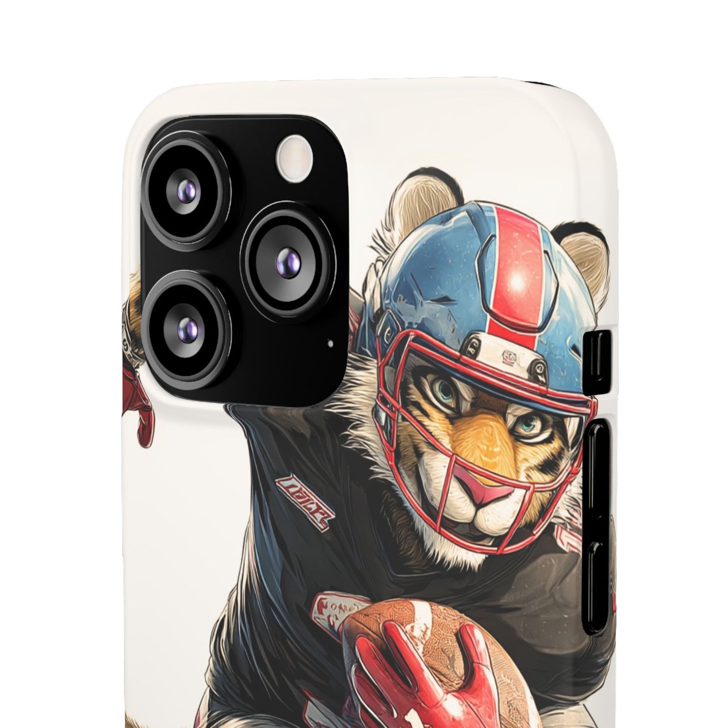 Sporty Animal Snap Cases for Phone, Unique Art, Gift for Sports Lovers, Fun Design for Gamers, iPhone Accessories