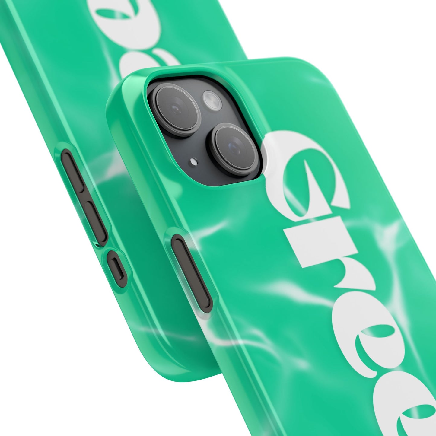 Aqua Pool Vibe Snap Case, Tropical Phone Cover, Summer Accessory, Trendy Gift for Friends, Beach Lover's Essential