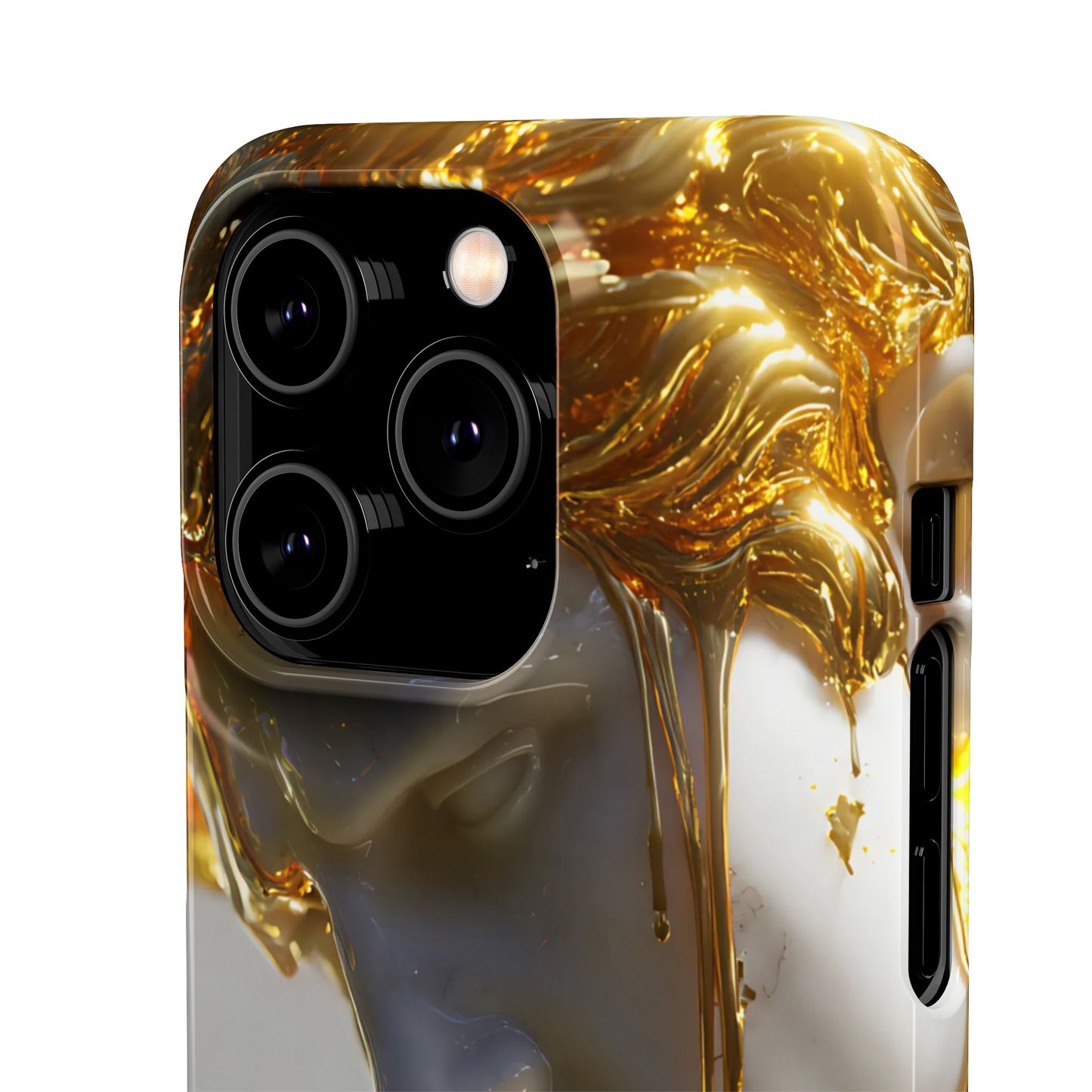 Gold Goddess Art Snap Case, Artistic Phone Cover, Unique Phone Accessory, Gift for Art Lovers, Stylish Protection