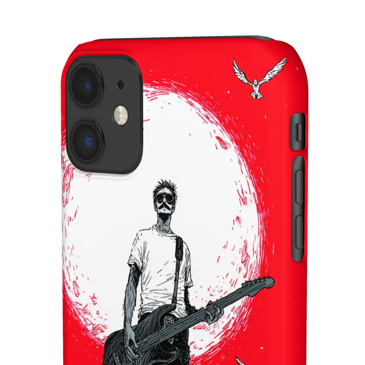Rock & Roll Snap Cases - Music Lover's Phone Protection, Edgy Art, Gift for Guitarists, Cool Accessory for Teens