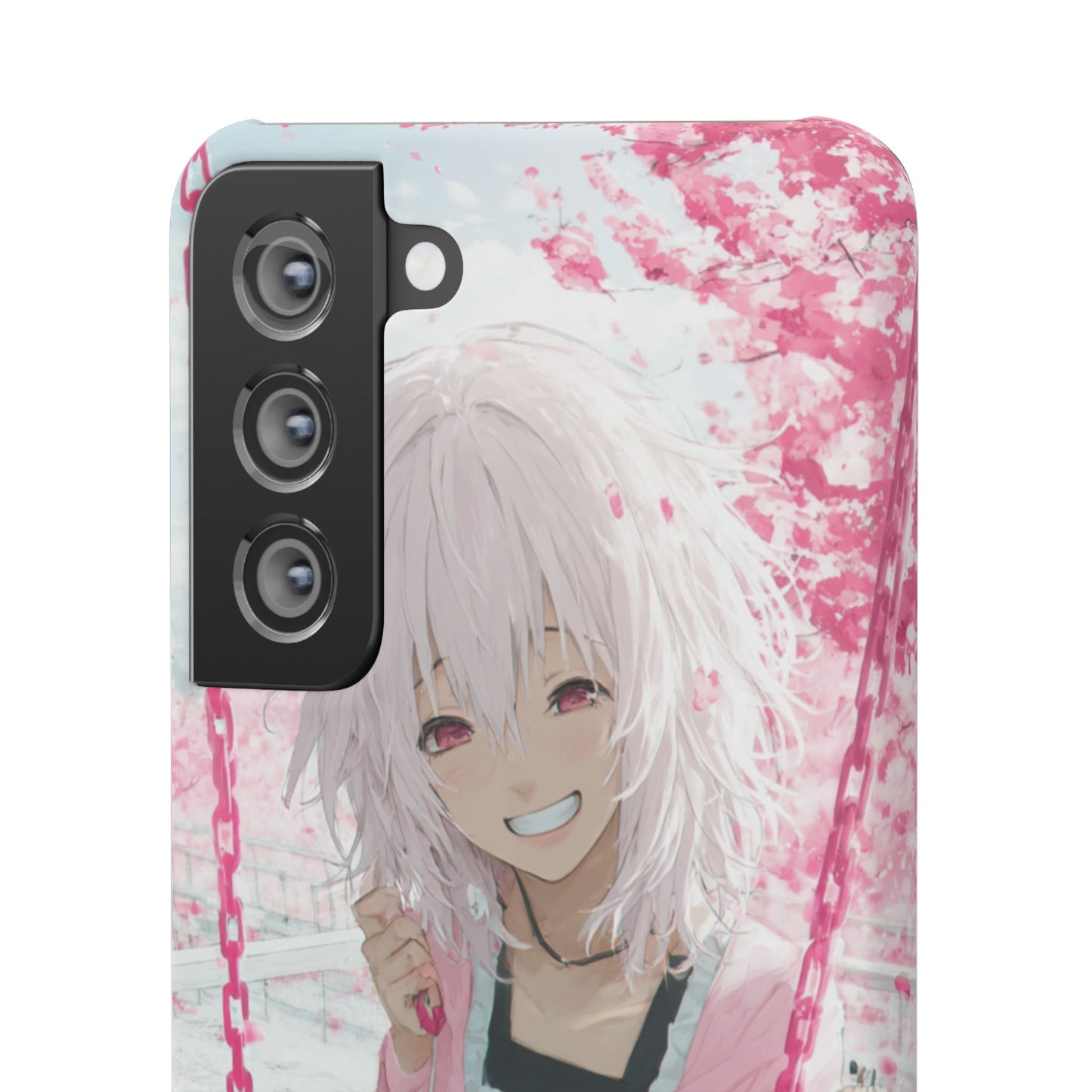 Anime Character Snap Cases for Phone, Cute Aesthetic Phone Cover, Gifts for Otaku, Floral Design, Unique Phone Cases