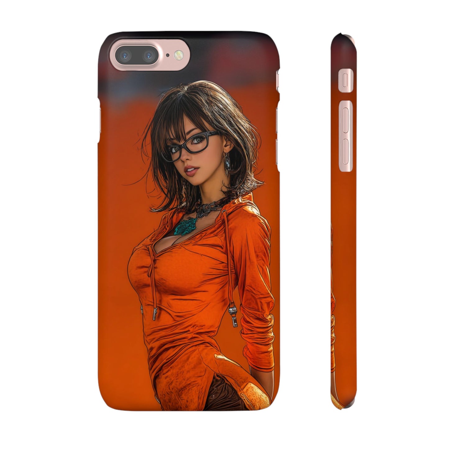 Velma Dinkley Cleveland Browns Fan Snap Cases, Phone Cover, Cartoon Style Art, Custom Case, Protective Shell