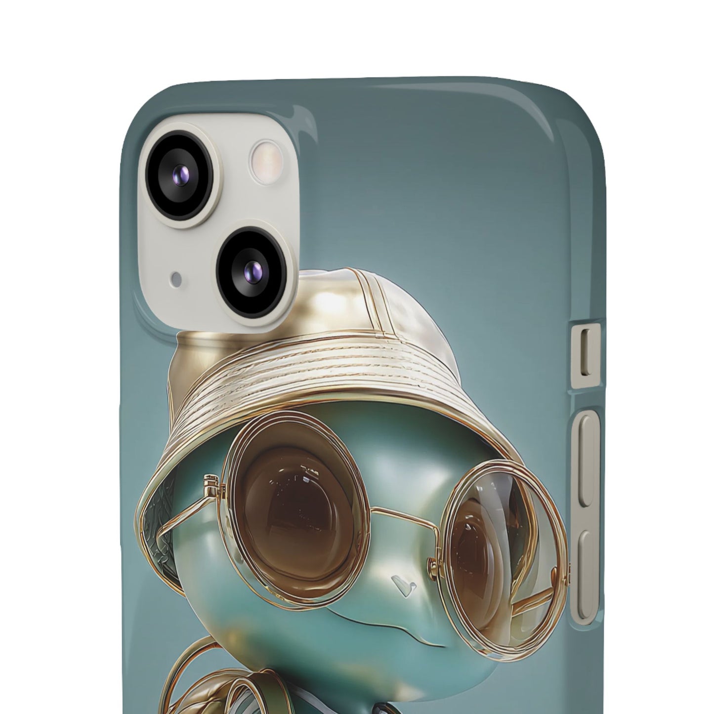 Trendy Character Snap Case for Phone, Cute Phone Cover, Gift for Kids, Cartoon Style Gadget Accessory, Fun Phone Protection